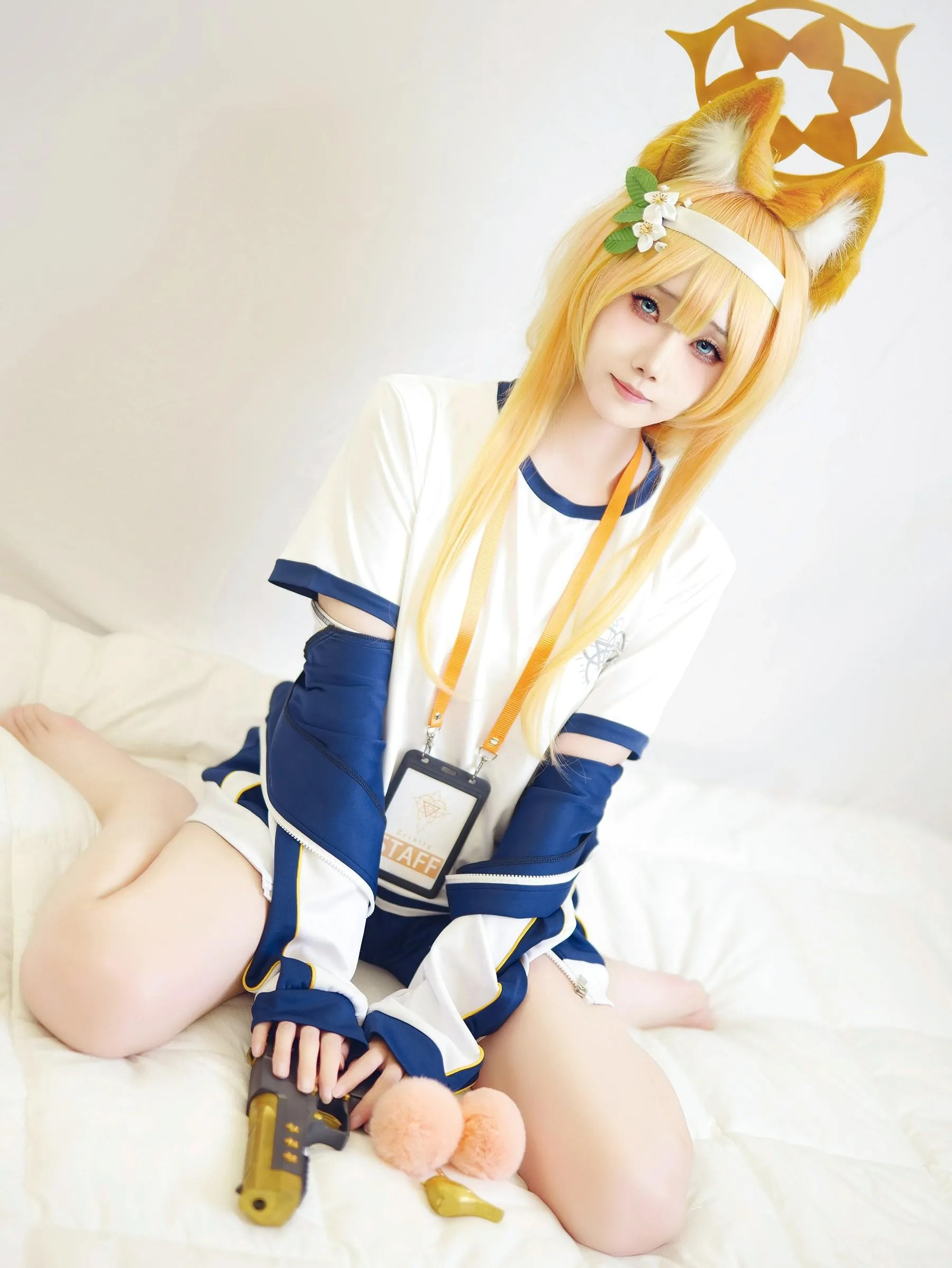 曉美媽 – NO.32 Blue Archive 伊落（体操服） [61P]插图9